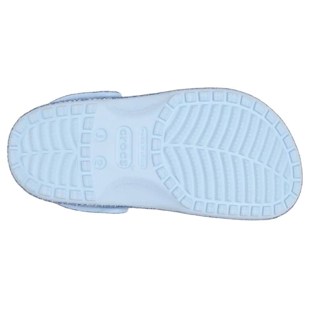 Sandália Juvenil Crocs Classic Chunky Glitter Cg K 211939-4WK Azul 7