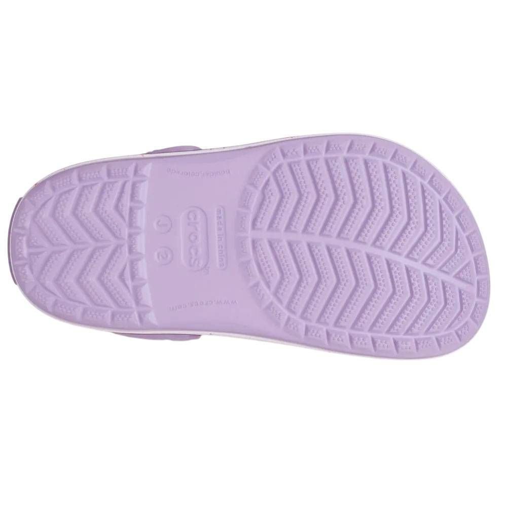 Sandália Juvenil Crocs Crocband Speckled Band CgK 211645-530 Lilás/Roxo 5