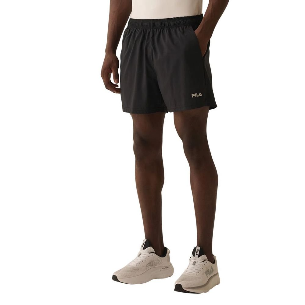 Shorts Fila Diamond Core Run 4 Masculino F11R00307-160 Preto/Branco 3