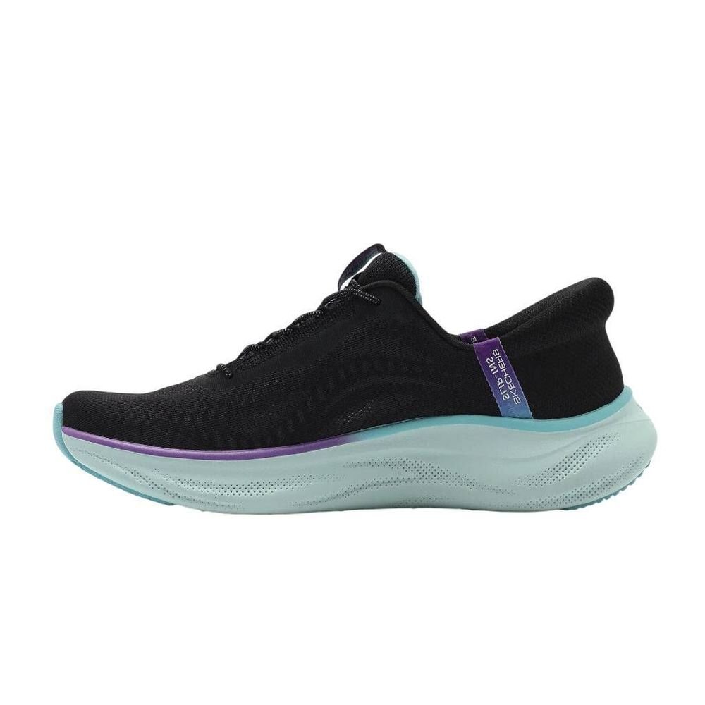 Tênis Skechers Cloud Perfectly Plush Feminino 150560-BKMT Preto/Roxo 2