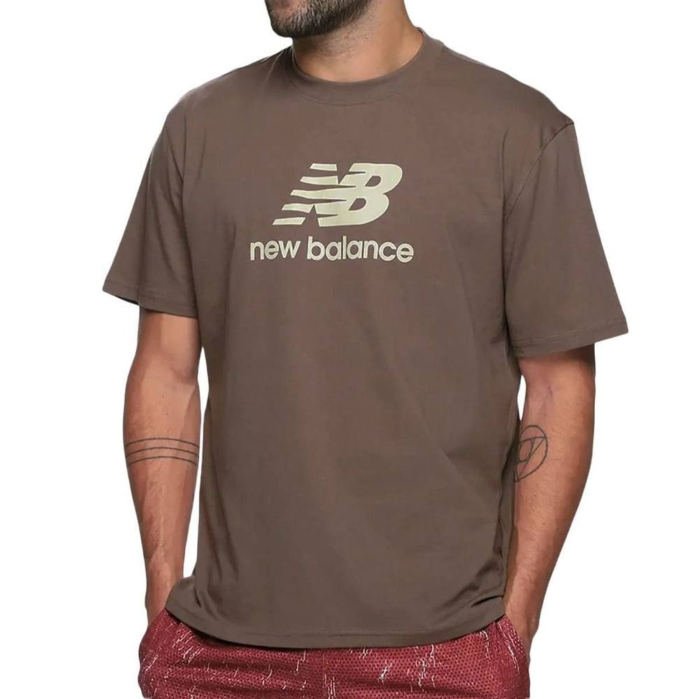 Camiseta New Balance M/C Essentials Masculina MT41502B-EAS