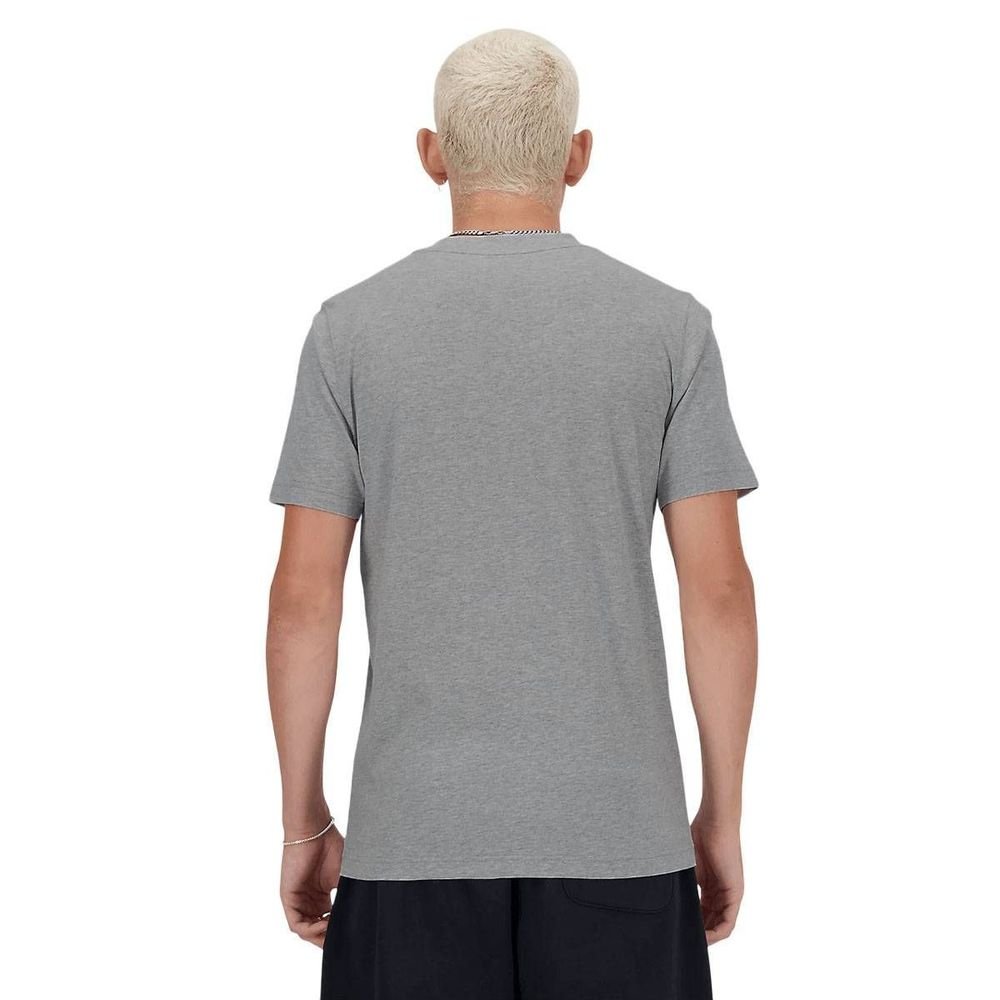 Camiseta New Balance M/C Essentials Masculina MT41502B-AG Cinza 3