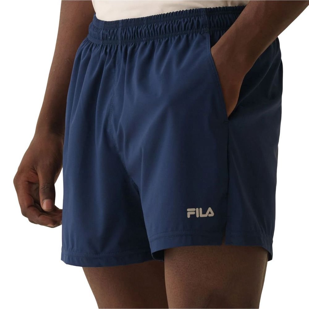 Shorts Fila Diamond Core Run 4 Masculino F11R00307-3354 Azul Marinho/Branco 2