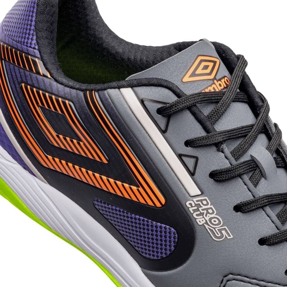 Chuteira Umbro Futsal Pro 5 Bump Club Masculina U01FB042-810 Multicores 5