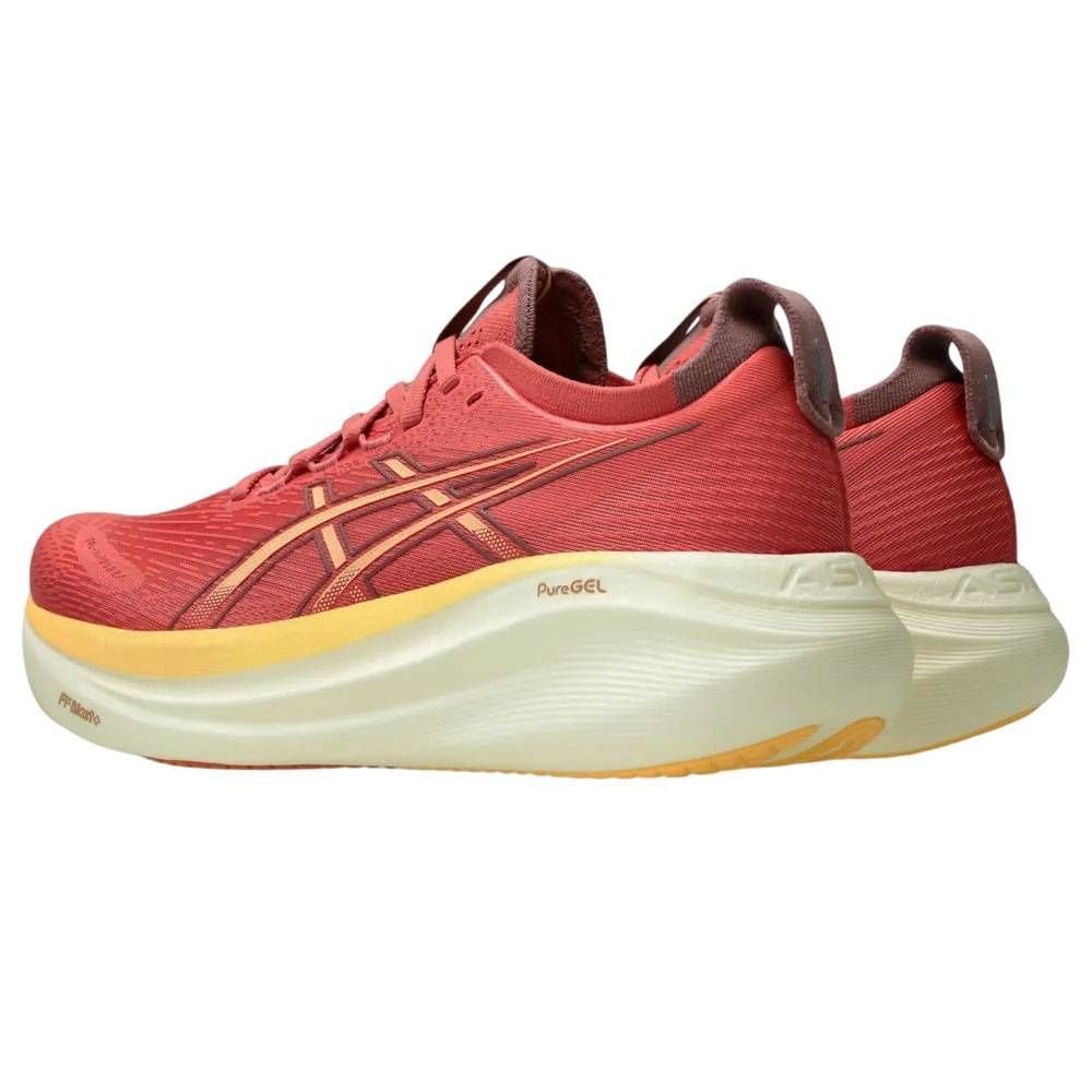 Tênis Asics Gel Nimbus 27 Feminino 1012B753-701 Coral/Laranja 4