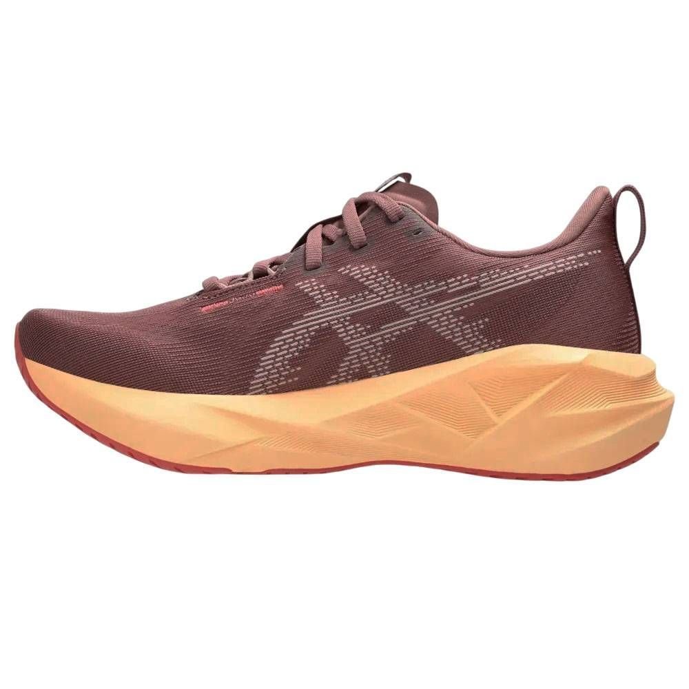 Tênis Asics Novablast 5 Feminino 1012B765-600 Bordô/Laranja 2