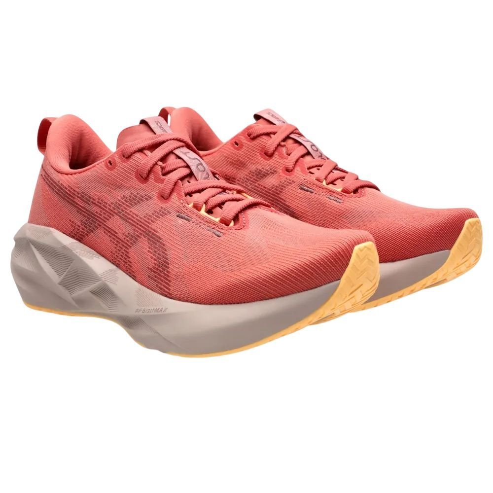 Tênis Asics Novablast 5 Feminino 1012B765-701 Coral/Bege 3