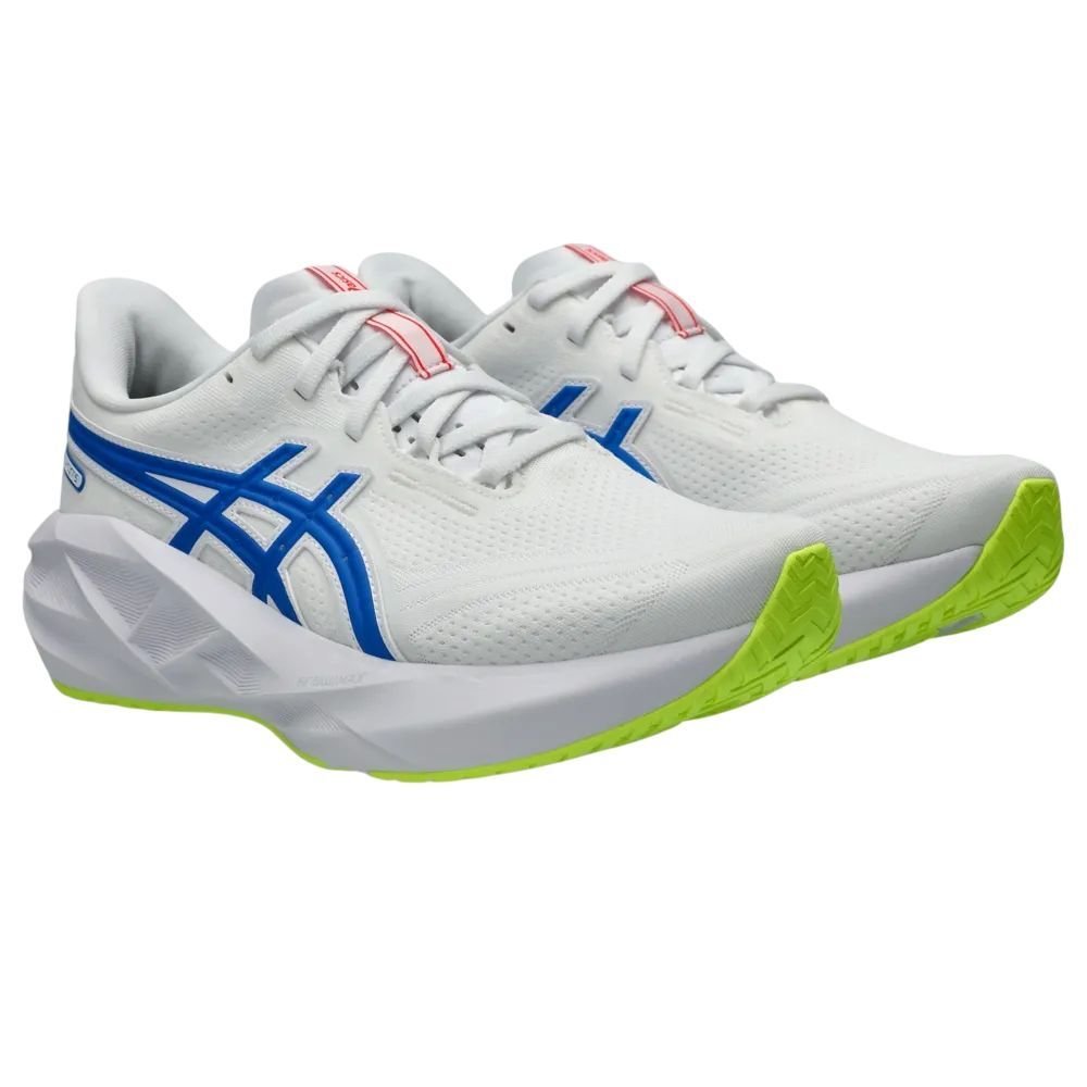 Tênis Asics Novablast 5 ATC Feminino 1012B909-100 Branco/Azul 3