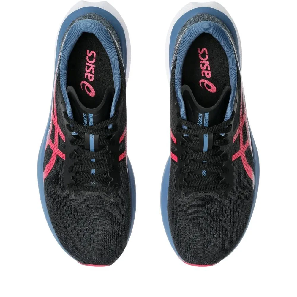 Tênis Asics Magic Speed 4 Feminino 1012B676-001 Preto/Rosa/Azul 5