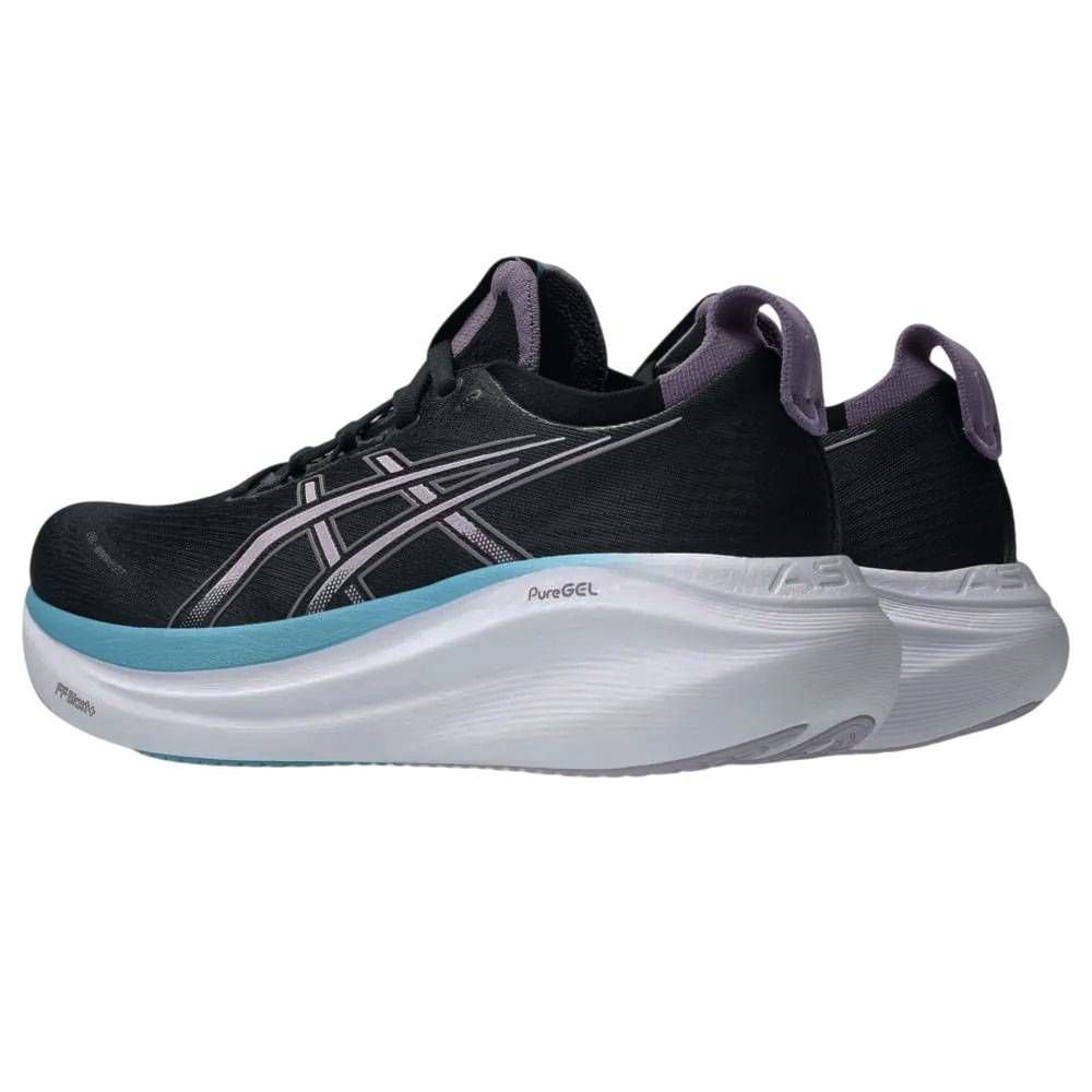 Tênis Asics Gel Nimbus 27 Feminino 1012B753-004 Preto/Azul Claro 3