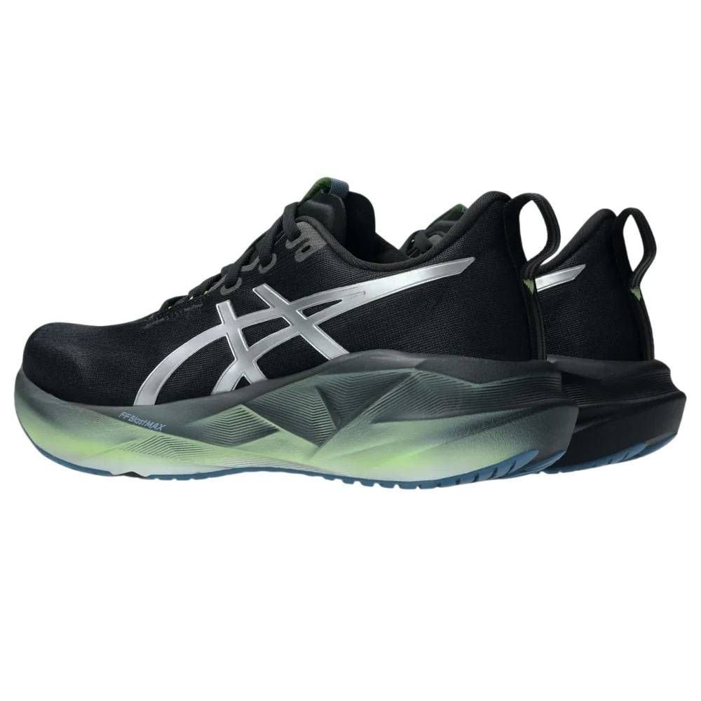 Tênis Asics Novablast 5 Luxe Feminino 1012B815-001 Preto/Verde 4