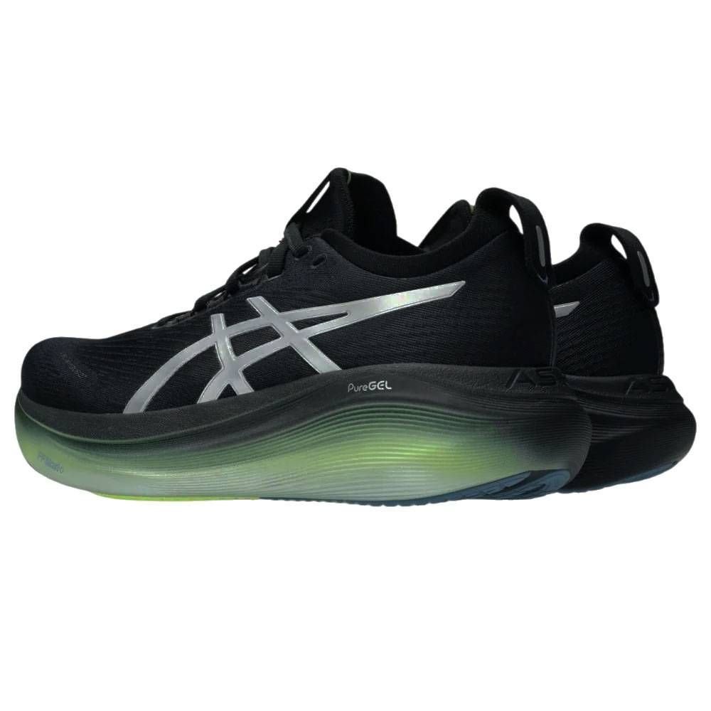 Tênis Asics Gel Nimbus 27 Luxe Feminino 1012B816-001 Preto/Verde 4