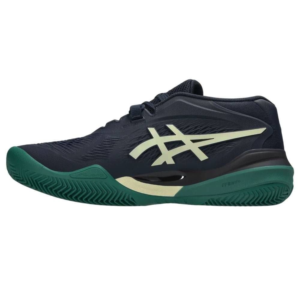 Tênis Asics Gel Resolution X Clay Masculino 1041A485-400 Azul Marinho/Verde Escuro 2