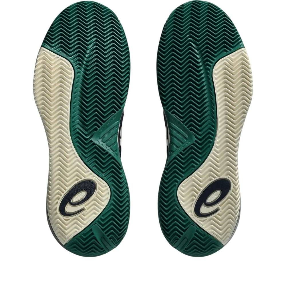 Tênis Asics Gel Resolution X Clay Masculino 1041A485-400 Azul Marinho/Verde Escuro 6