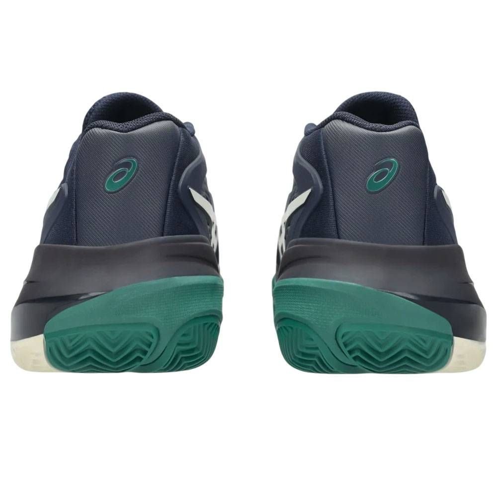 Tênis Asics Gel Resolution X Clay Masculino 1041A485-400 Azul Marinho/Verde Escuro 7