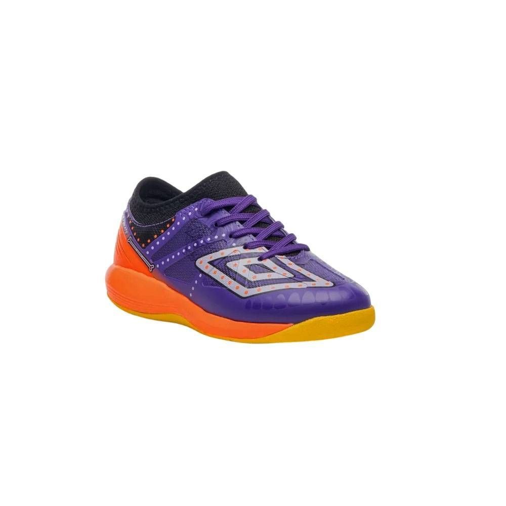 Chuteira Juvenil Futsal Umbro Ultimate U07FB00381-016 Roxo/Laranja 3