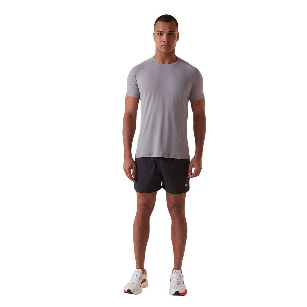Camiseta Fila M/C Bio III Masculina F11R00241-1219 Cinza 3
