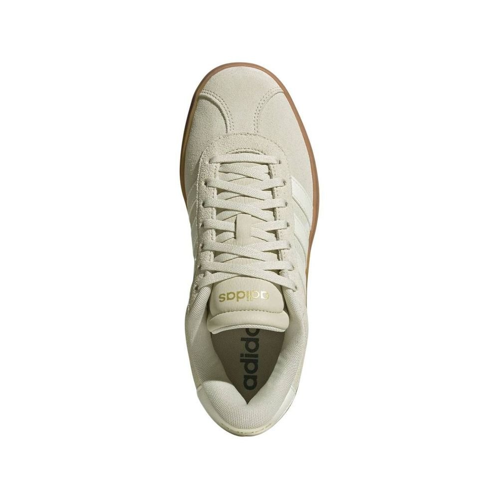 Tênis Adidas VL Court Bold Feminino JQ5633 Creme/Marrom 6