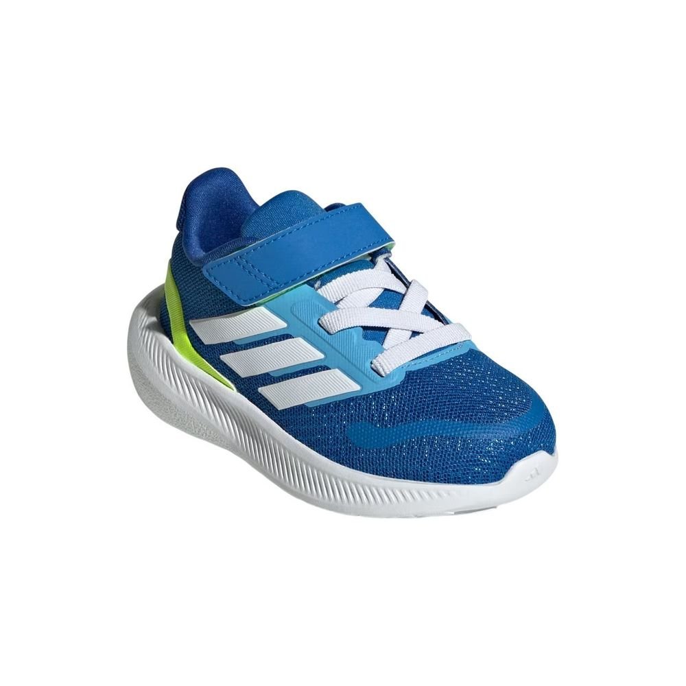 Tênis Infantil Adidas Runfalcon 5 JQ5667 Azul/Verde 3