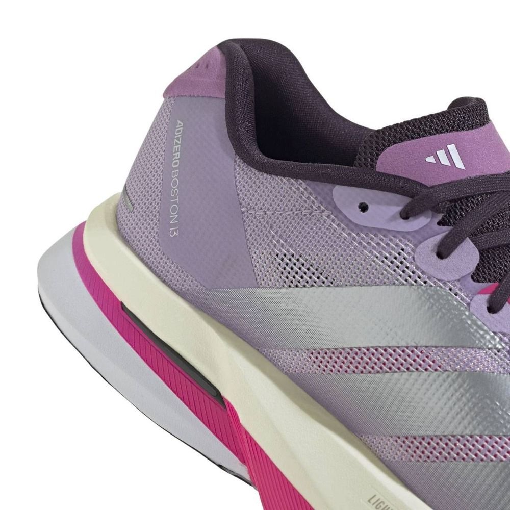 Tênis Adidas Adizero Boston 13 Feminino JS4955 Lilás/Rosa 9