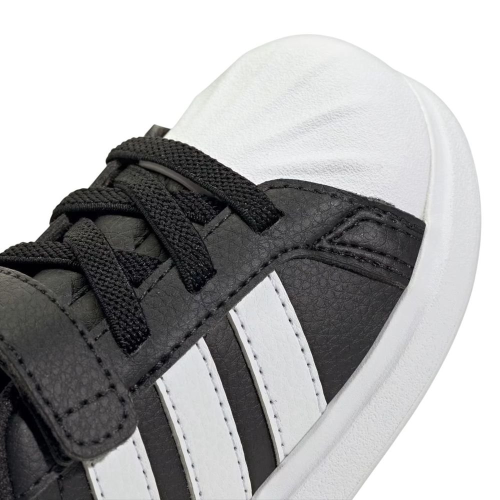 Tênis Infantil Adidas Street Talk JQ8605 Preto/Branco 8