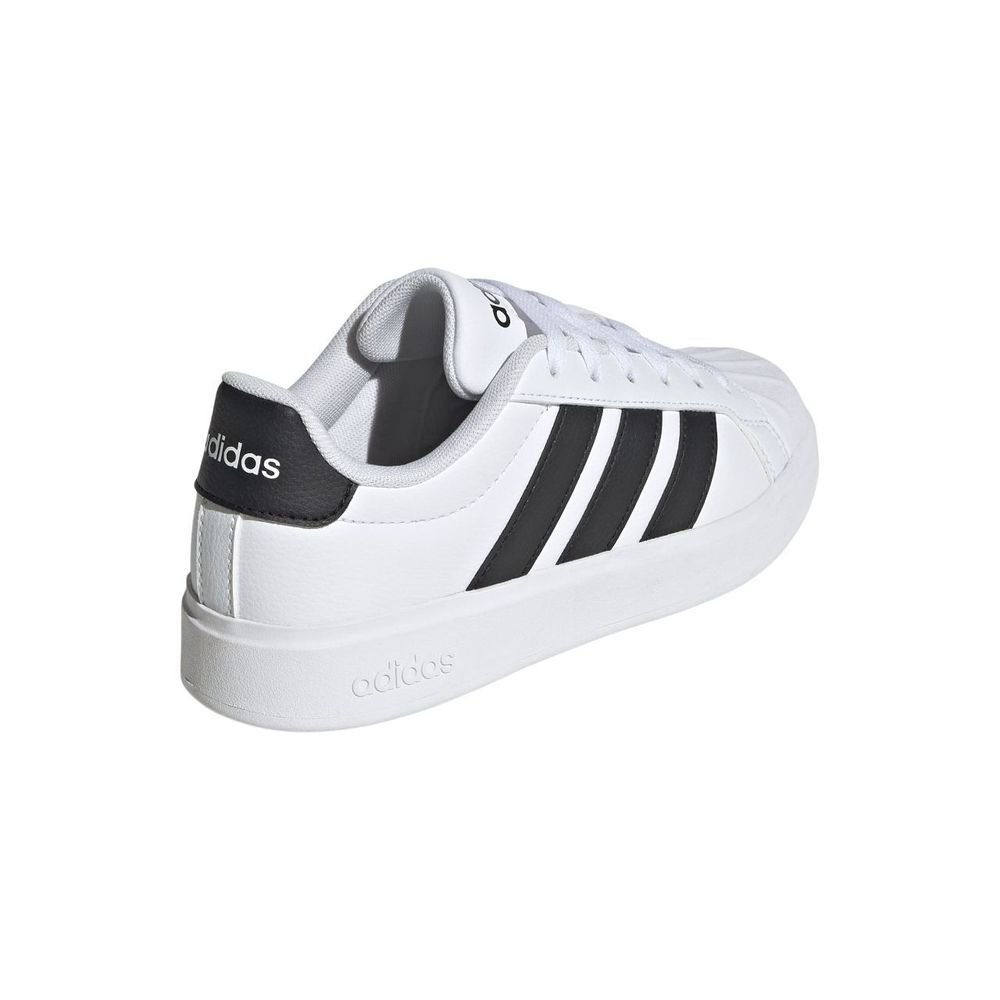 Tênis Juvenil Adidas Street Talk JQ6146 Branco/Preto 4