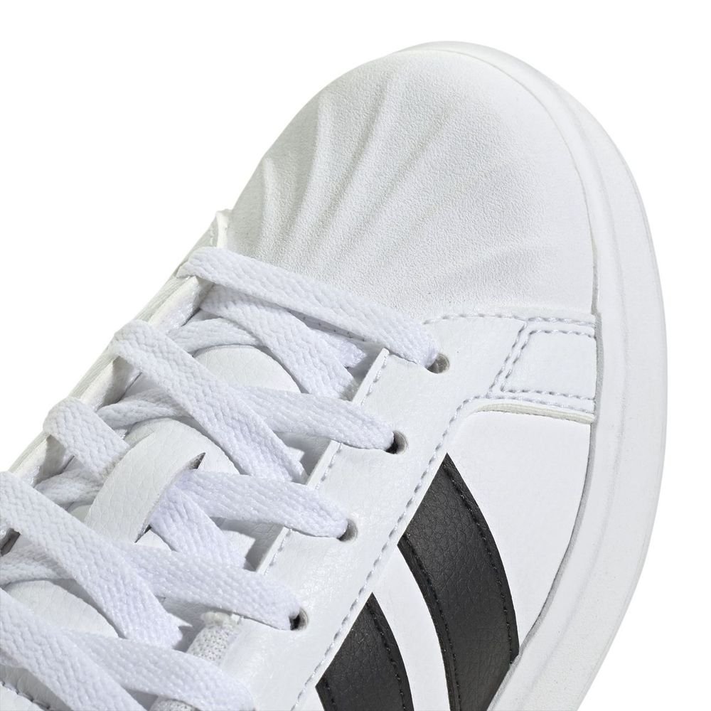 Tênis Juvenil Adidas Street Talk JQ6146 Branco/Preto 8