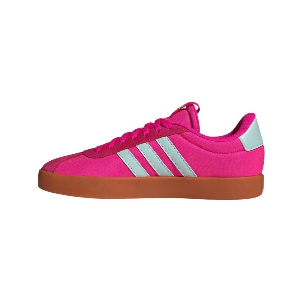 Tênis Adidas VL Court 3.0 Feminino JS2055 Rosa/Azul Claro 2