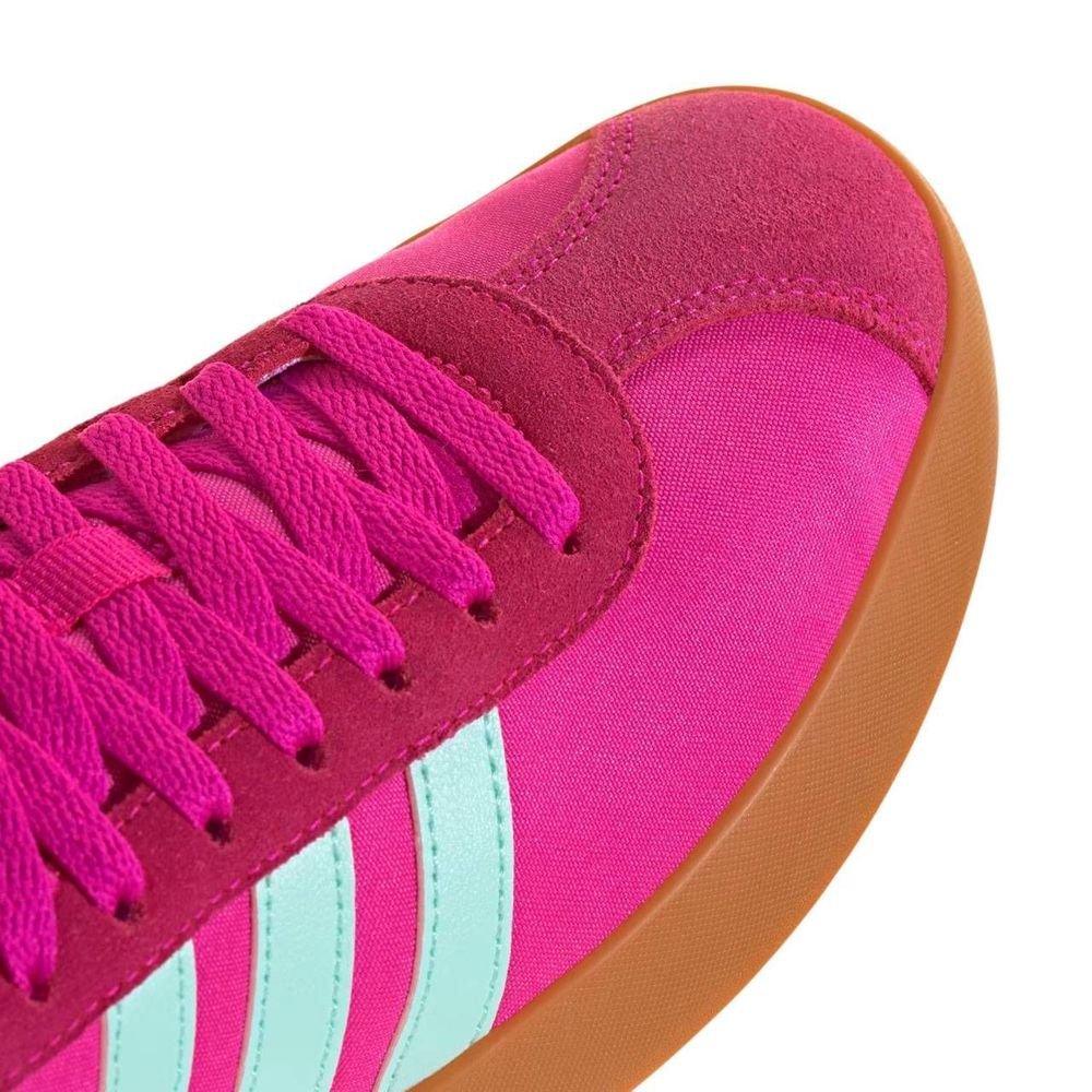 Tênis Adidas VL Court 3.0 Feminino JS2055 Rosa/Azul Claro 5