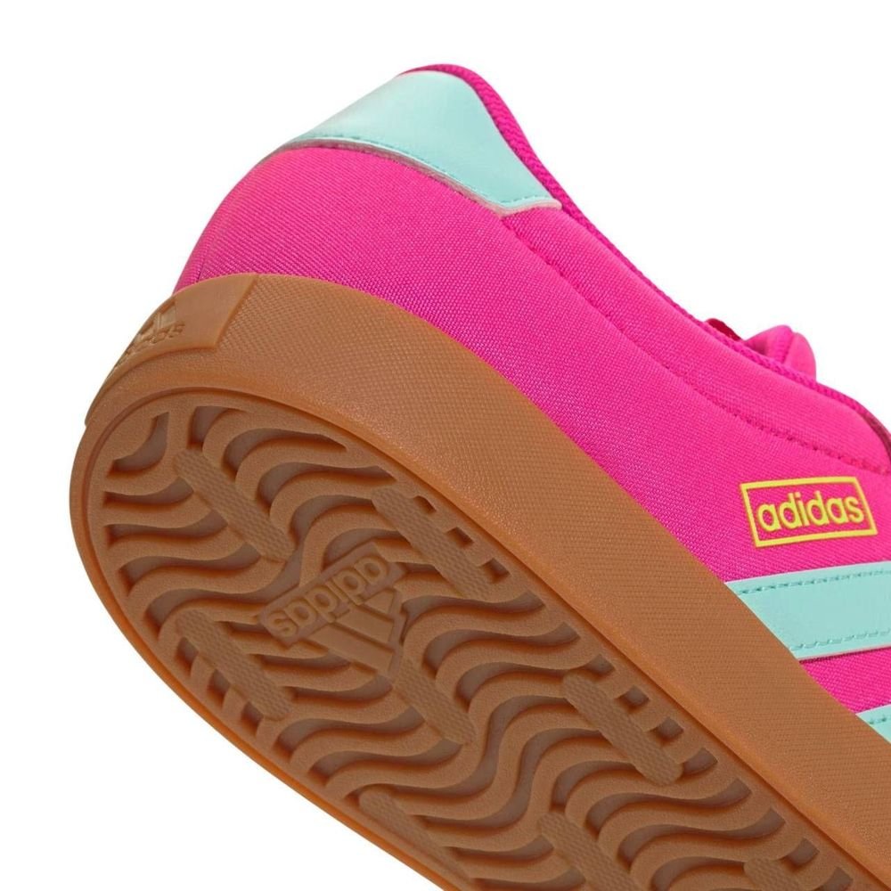 Tênis Adidas VL Court 3.0 Feminino JS2055 Rosa/Azul Claro 6