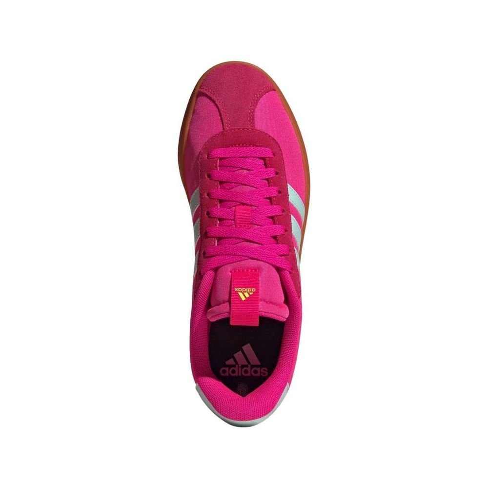 Tênis Adidas VL Court 3.0 Feminino JS2055 Rosa/Azul Claro 7