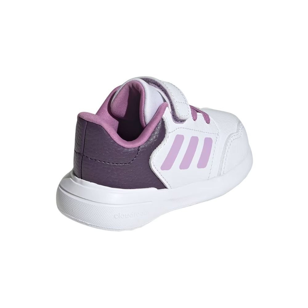 Tênis Infantil Adidas Tensaur Run 3.0 JR6053 Branco/Roxo 4