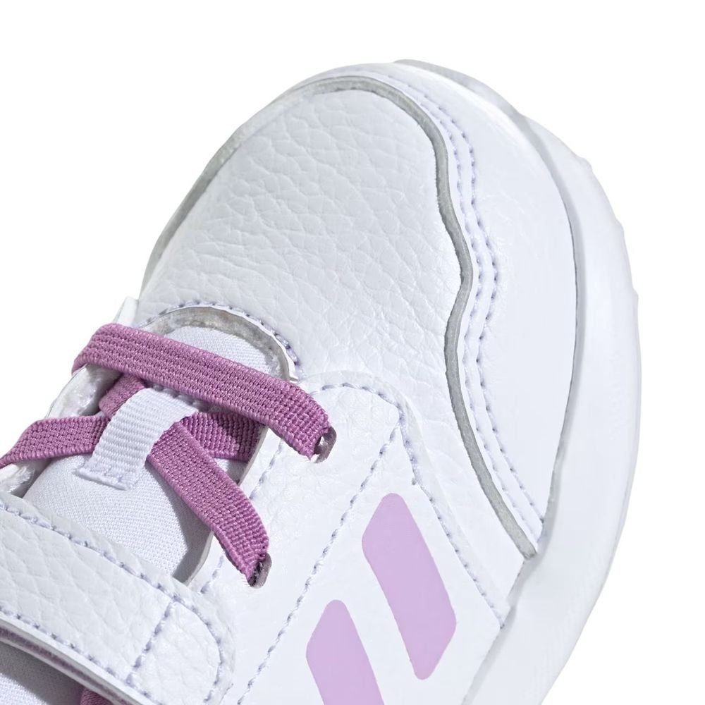 Tênis Infantil Adidas Tensaur Run 3.0 JR6053 Branco/Roxo 7