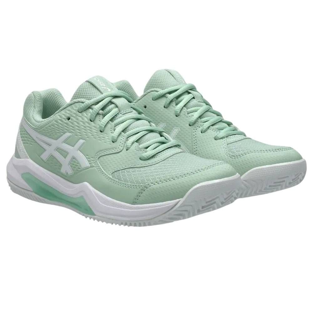Tênis Asics Gel Dedicate 8 Clay Feminino 1042A255-300 Verde Claro/Branco 3