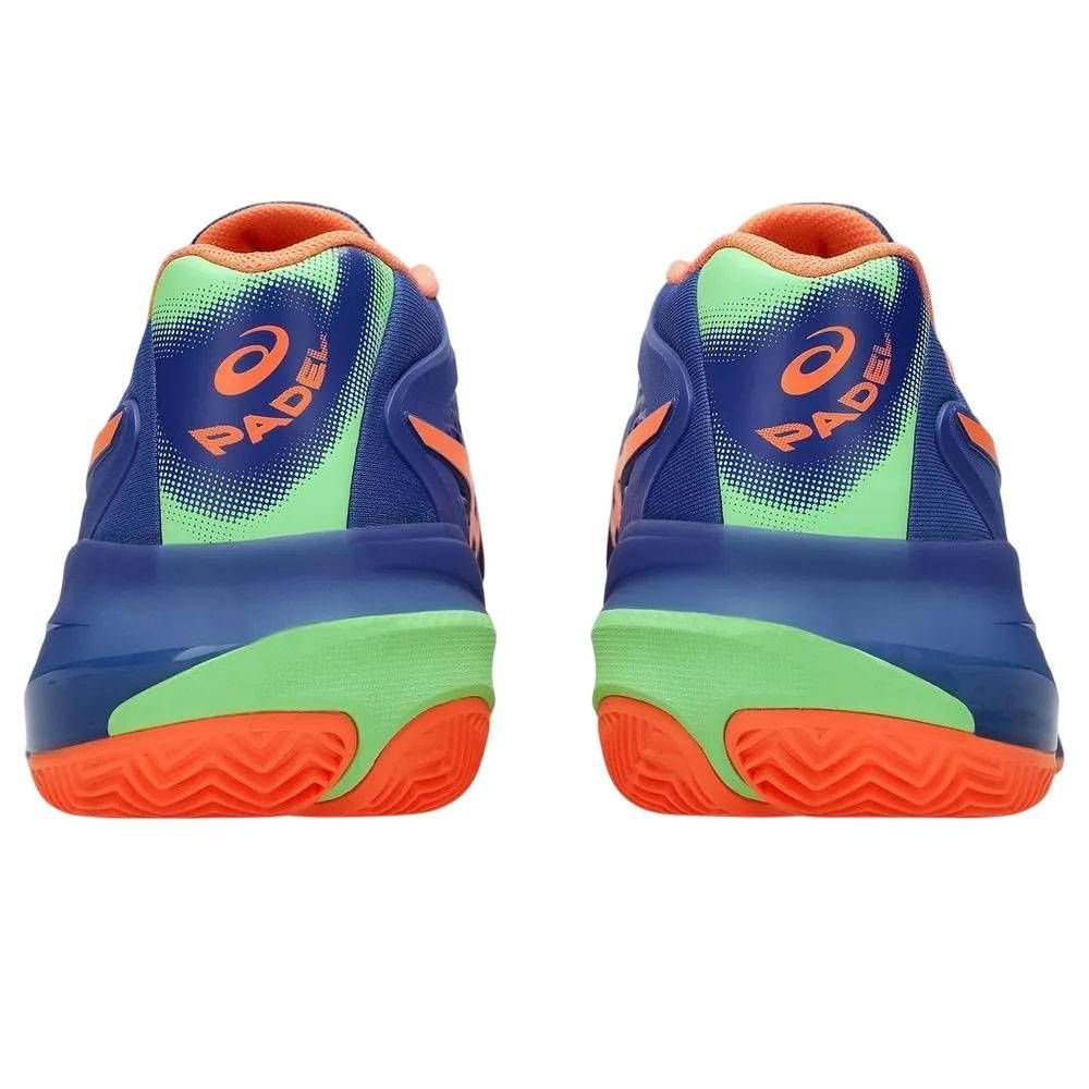 Tênis Asics Gel Resolution X Padel Masculino 1041A492-402 Azul/Laranja 5