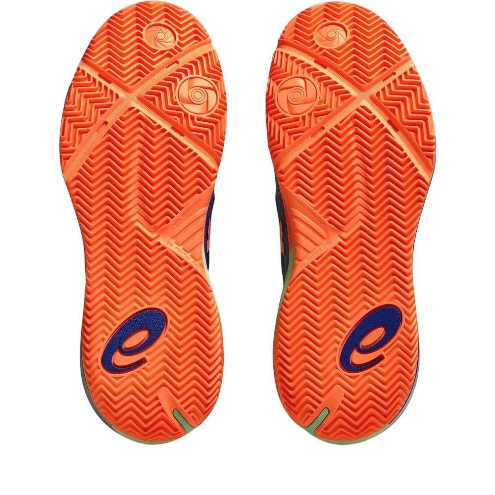 Tênis Asics Gel Resolution X Padel Masculino 1041A492-402 Azul/Laranja 7