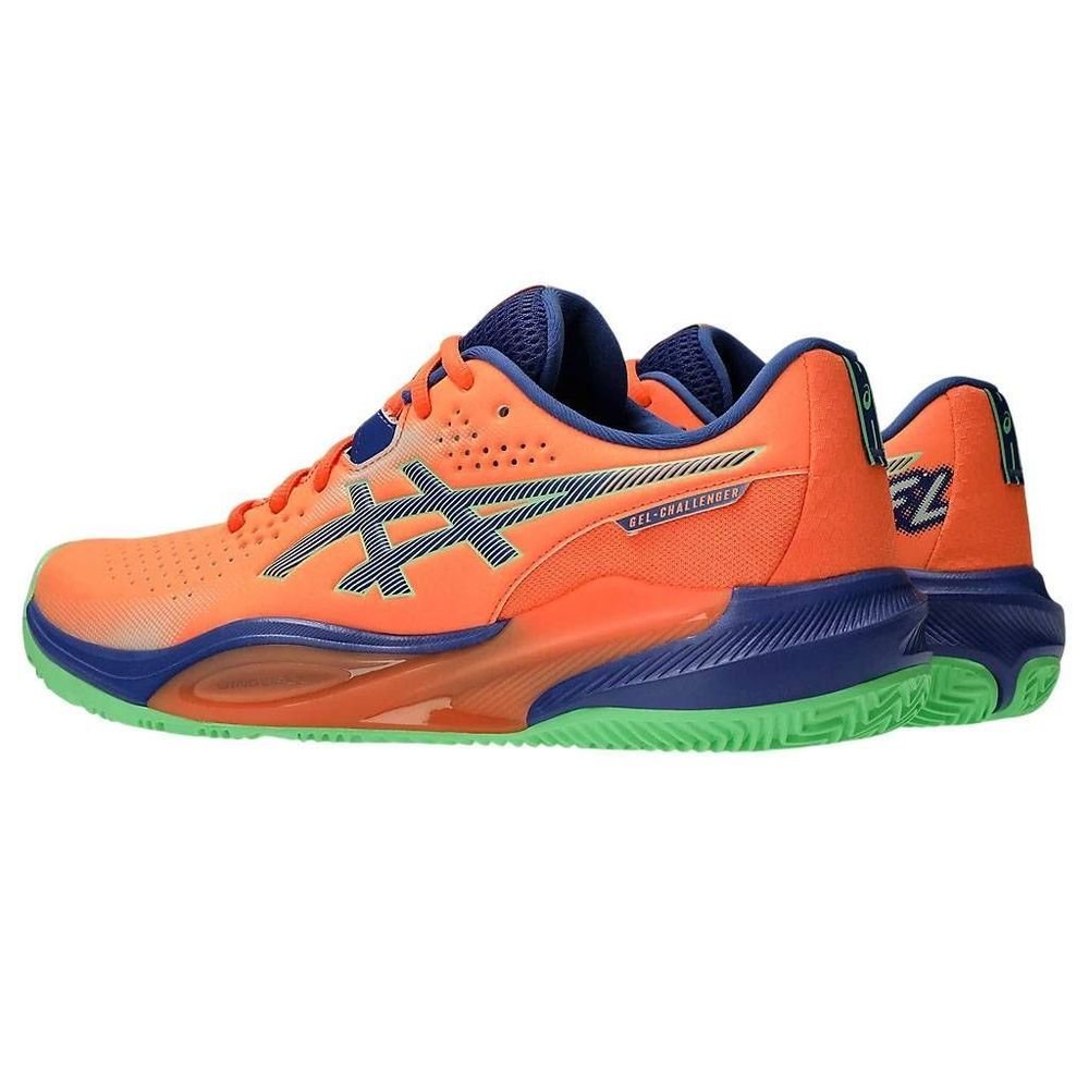 Tênis Asics Gel Challenger 15 Padel Masculino 1041A511-800 Laranja 4