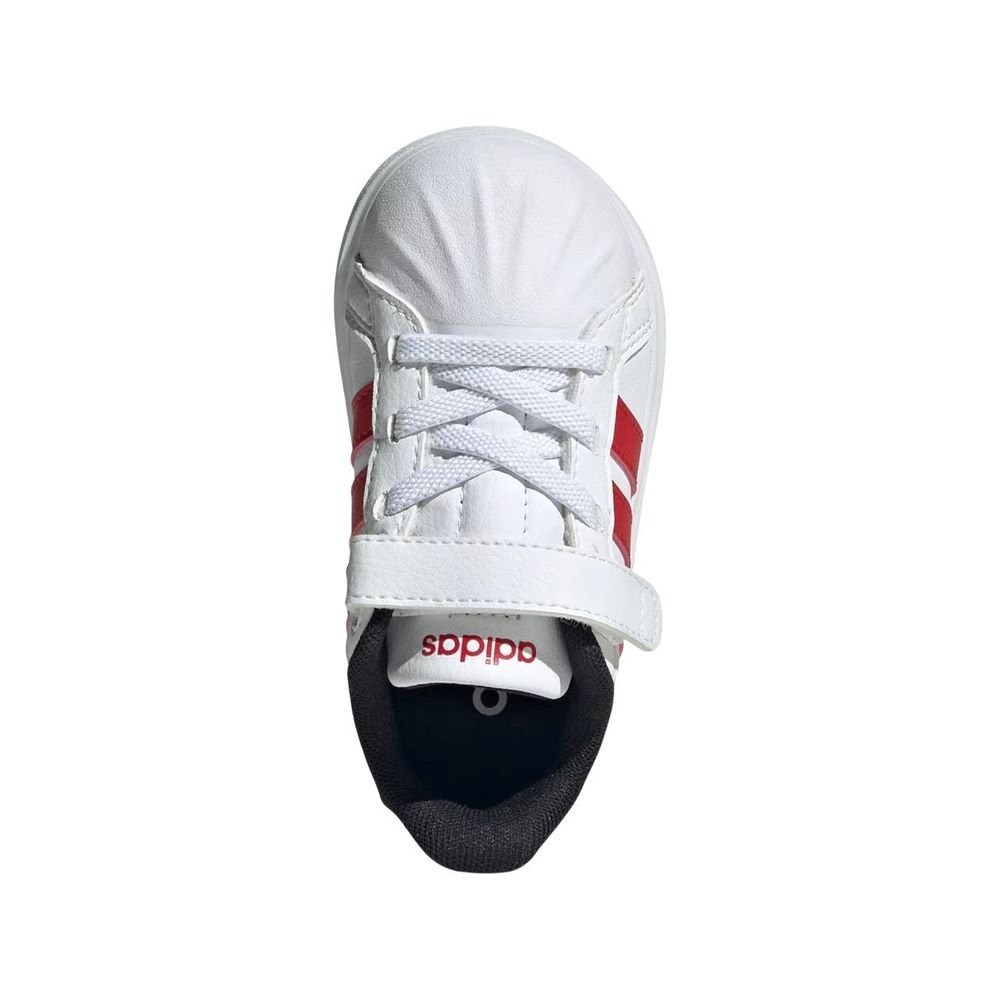 Tênis Infantil Adidas Street Talk JQ8607 Branco/Vermelho 5