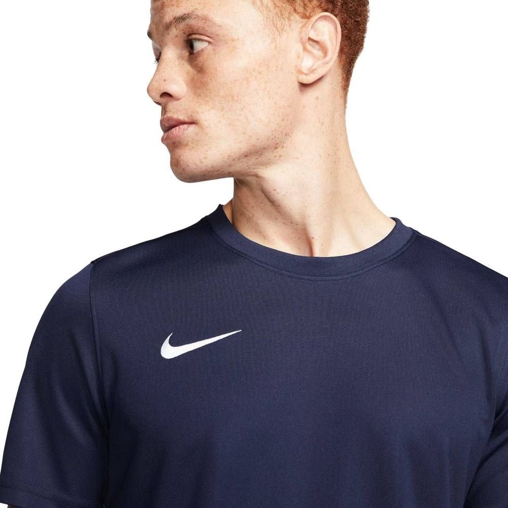 Camiseta Nike M/C DF Park VII Masculina BV6708-410 Azul Marinho/Branco 4