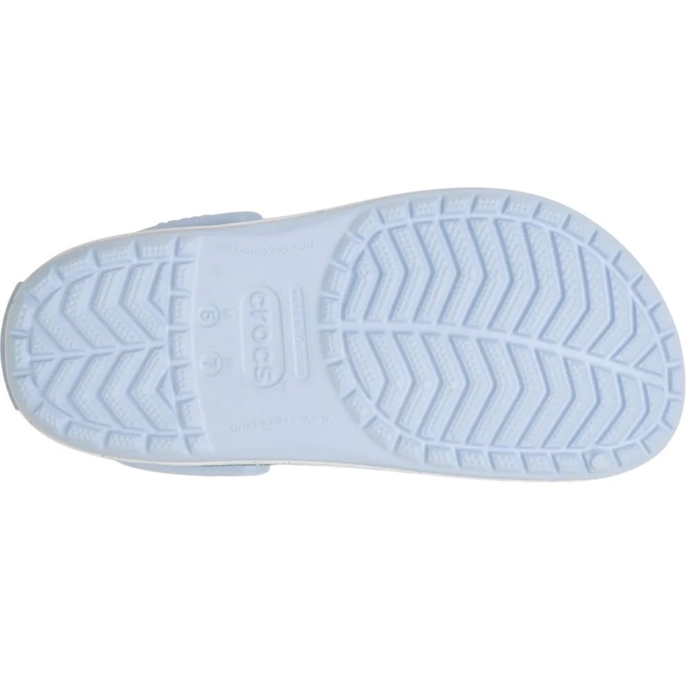 Sandália Juvenil Crocs Crocband Speckled Bd Clog 211645-4WK Azul Claro/Branco 6