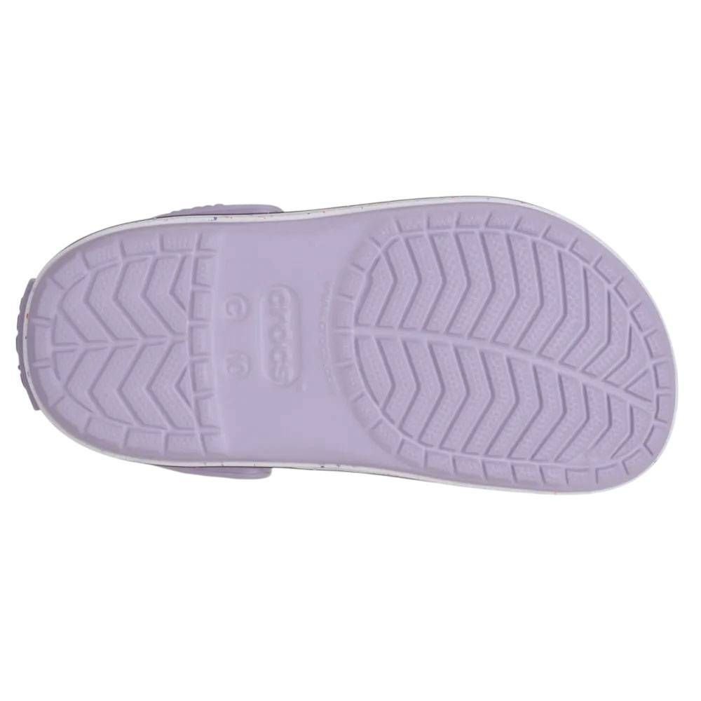 Sandália Infantil Crocs Crocband Speckled Bd Clog 211646-530 Roxo 6