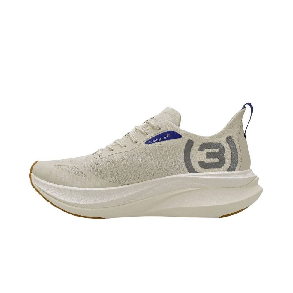Tênis Olympikus Corre Grafeno 3 Feminino 43245330-AREOLY Creme/Azul 2