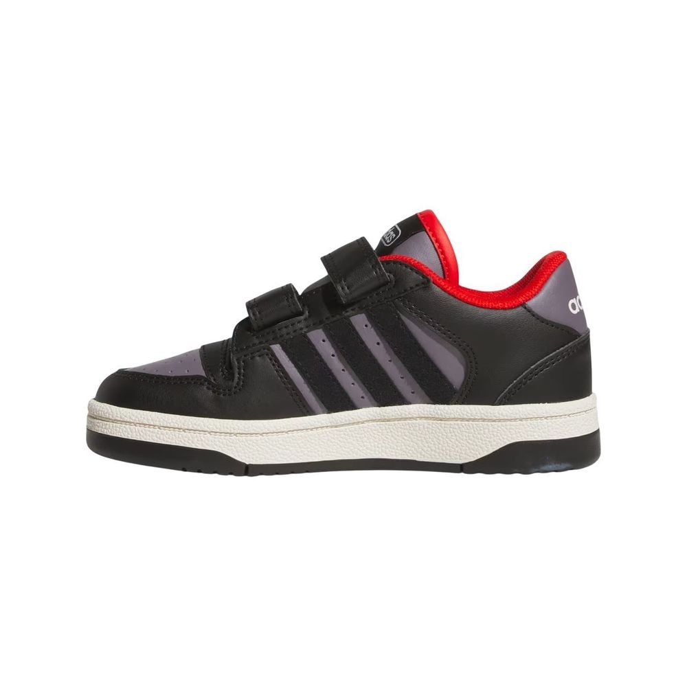 Tênis Juvenil Adidas Break Start JQ0097 Preto/Cinza 2