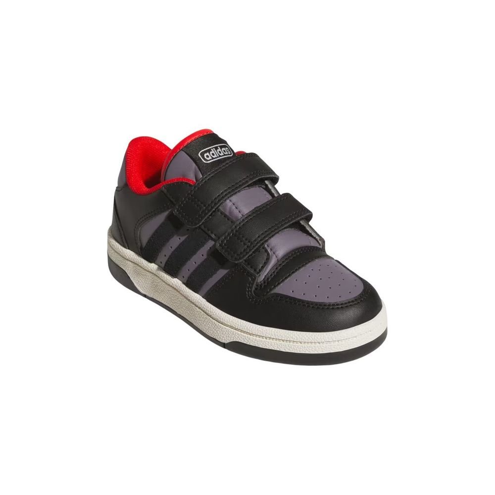 Tênis Juvenil Adidas Break Start JQ0097 Preto/Cinza 3