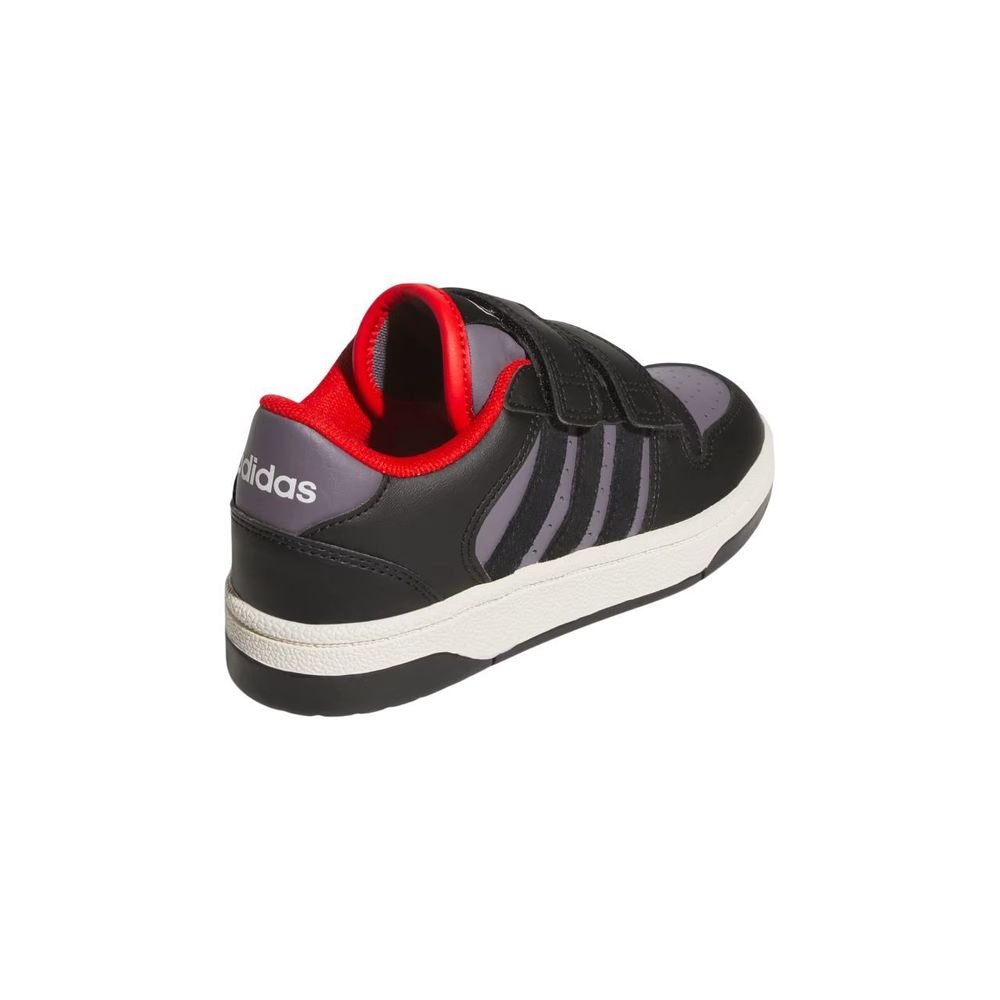 Tênis Juvenil Adidas Break Start JQ0097 Preto/Cinza 4