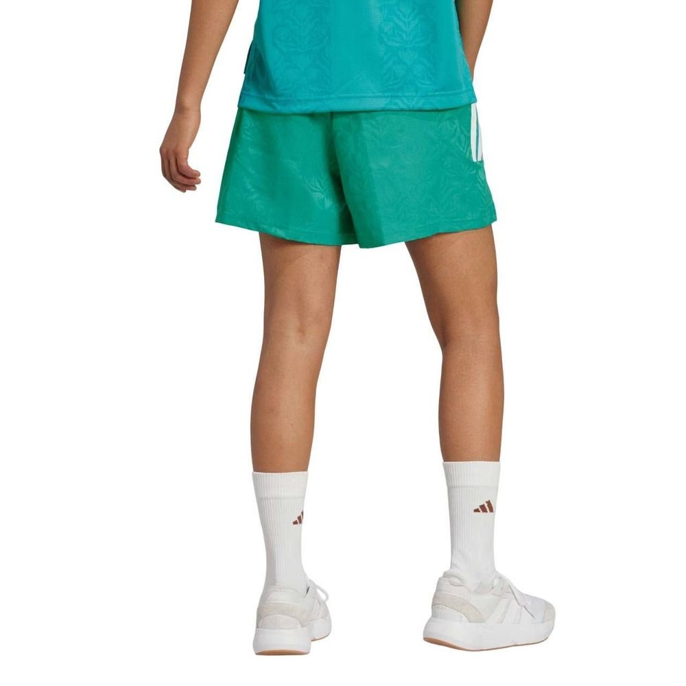 Shorts Adidas Tiro Q3 Feminino JL9208 Verde 2