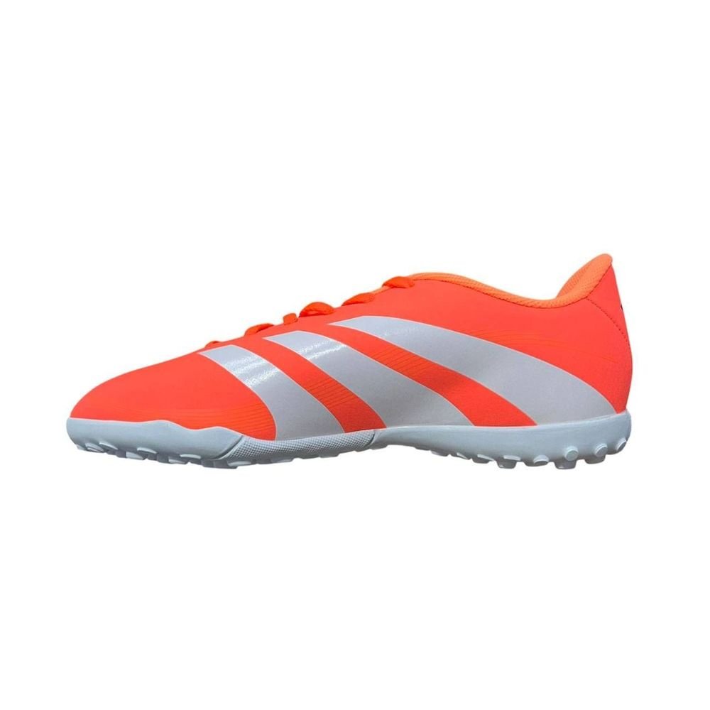 Chuteira Juvenil Adidas Society Predator 25 Essential JI1105 Laranja/Branco 2