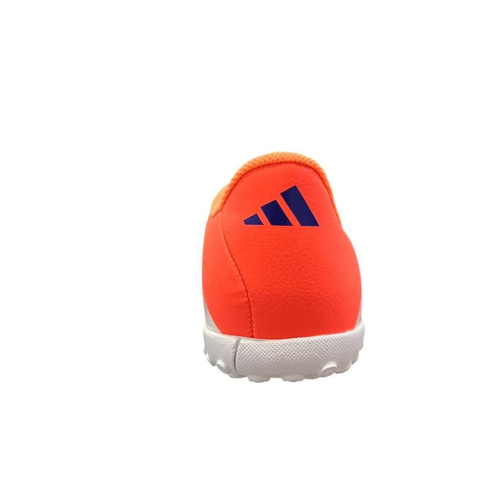 Chuteira Juvenil Adidas Society Predator 25 Essential JI1105 Laranja/Branco 6