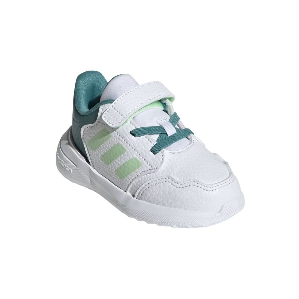 Tênis Infantil Adidas Tensaur Run 3.0 JR6052 Branco/Verde 3
