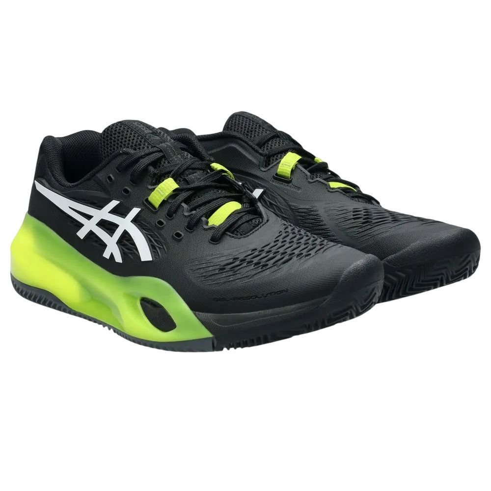 Tênis Asics Gel Resolution X Clay Masculino 1041A485-002 Preto/Amarelo 3